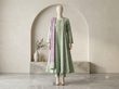 Muznah Printed Lawn Frock Premium Wear | F-15