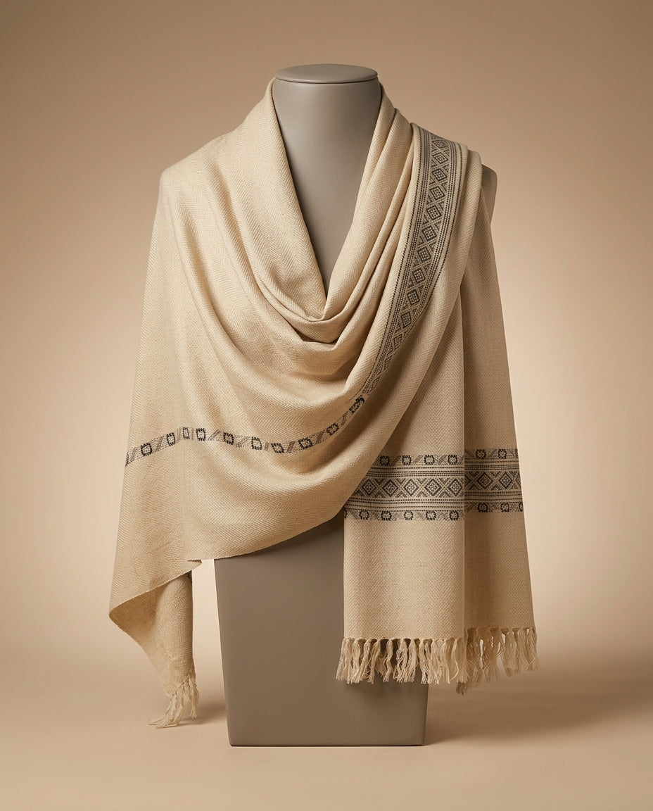 Riwaj Premium Wool Shawl For Men