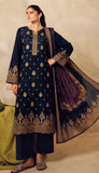 3 Piece Embroidered Linen Suit | L#26