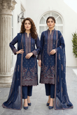 D-10302 Rameen By Raikhta | Embroidered Slub Lawn 3PC Unstitched Suit.