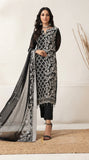 MIRAB by Bin Hameed: Luxury Embroidered Chiffon Stitch Suit - MBH-01