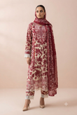 Rooma - Digital Printed Lawn Suit with Embroidered Daman & Neck Patch (SR: 2622-A)