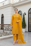 D-10306 Rameen By Raikhta | Embroidered Slub Lawn 3PC Unstitched Suit.