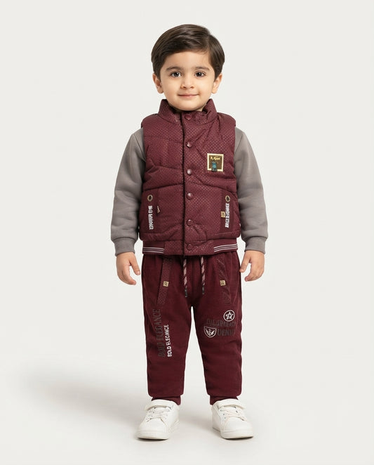 Boys Winter Outfit | W-103 (size 12 to 16)