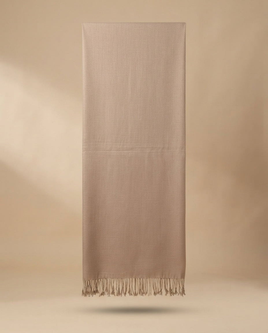 Premium Solid Plain Lightweight Wool Shawl | Cozy Winter & Everyday Wrap