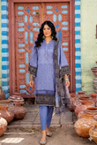 Unstitched 3-Piece Digital Print Lawn Suit B-23