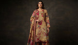 3 Piece Embroidered Linen Suit | L#29
