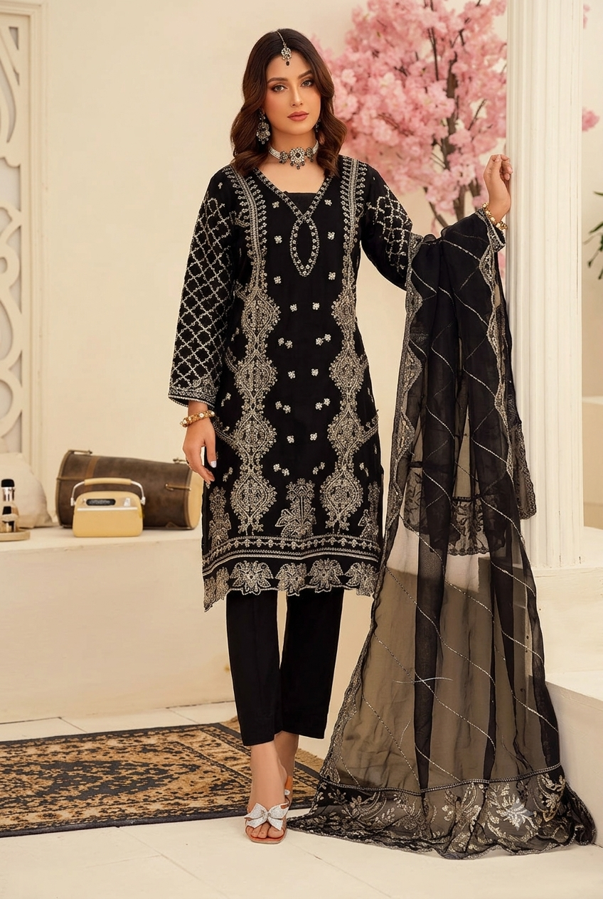 Parishay By Dr.Haris Luxury Embroidered Collection D-2