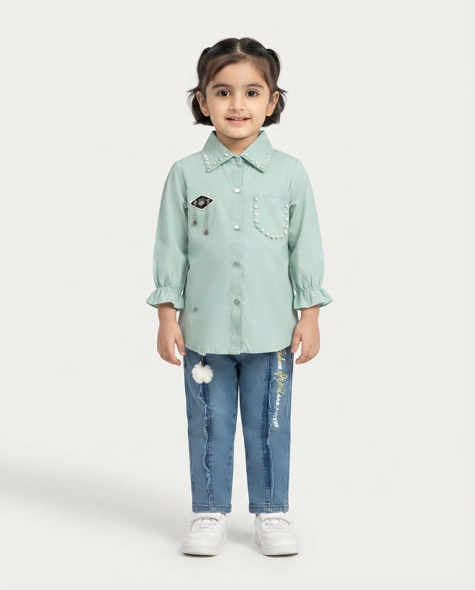 Premium Girls Winter Outfit | G-59 (size 24 to 28)