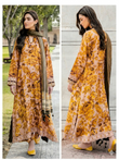 Unstitched 3-Piece Digital Print Lawn Suit B-22
