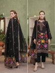 Airjet Fancy Viscose Embroidered Shirt & Bamber Embroidered Dupatta | Alif Vol-551