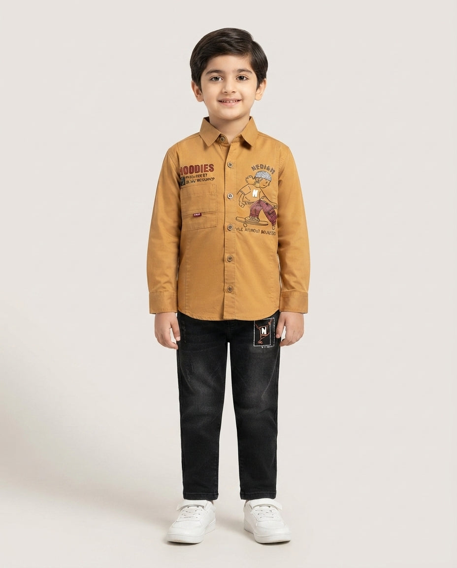 Boys Winter Outfit | W-58 (size 20 to 22)