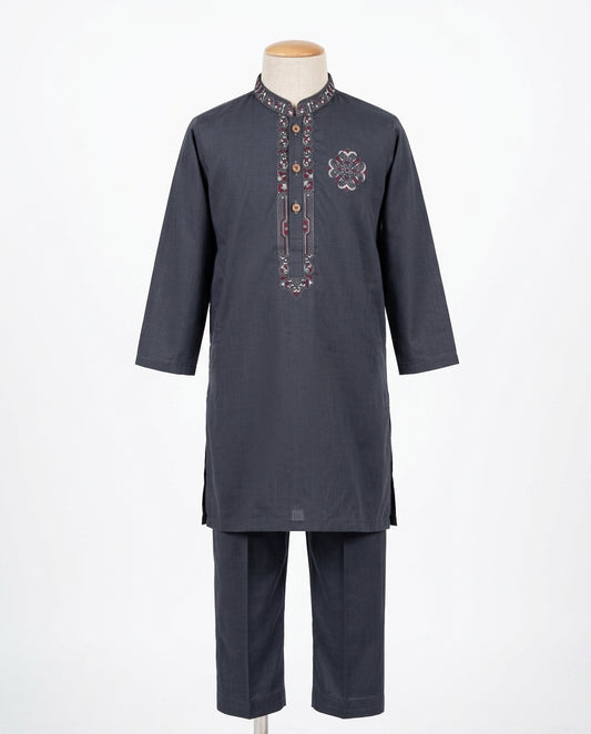 Kids Premium Kurta Trouser Set – Stylish Traditional Outfit for Boys (size 24)