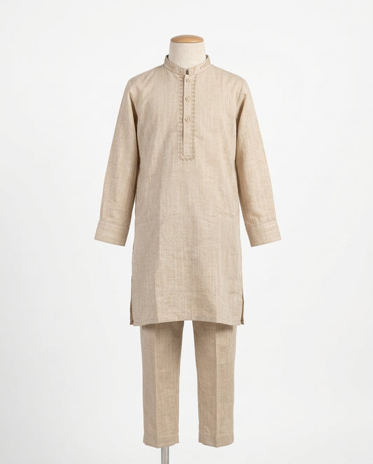 Kids Premium Kurta Trouser Set – Stylish Traditional Outfit for Boys (size 24)