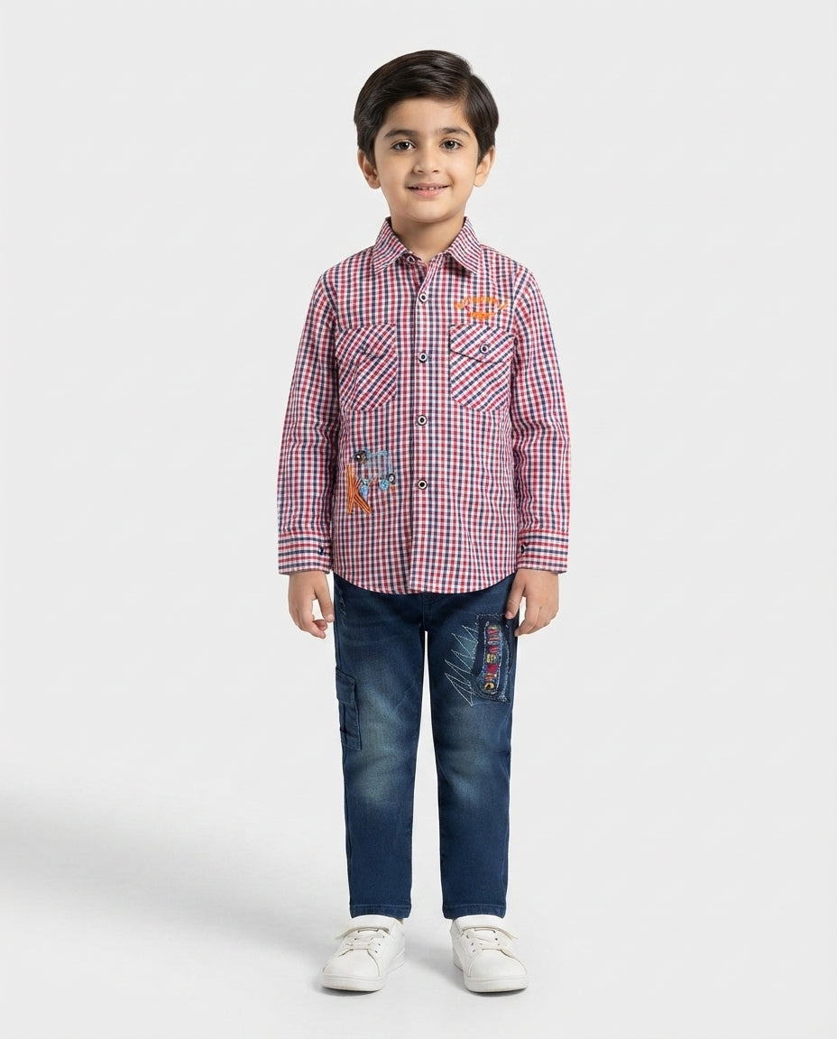 Boys Winter Outfit | W-42 (size 20 to 22)