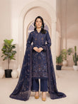 AYAT by Bin Rashid | Luxurious Karandi Embroidered 3-Piece Suit (Design 07)