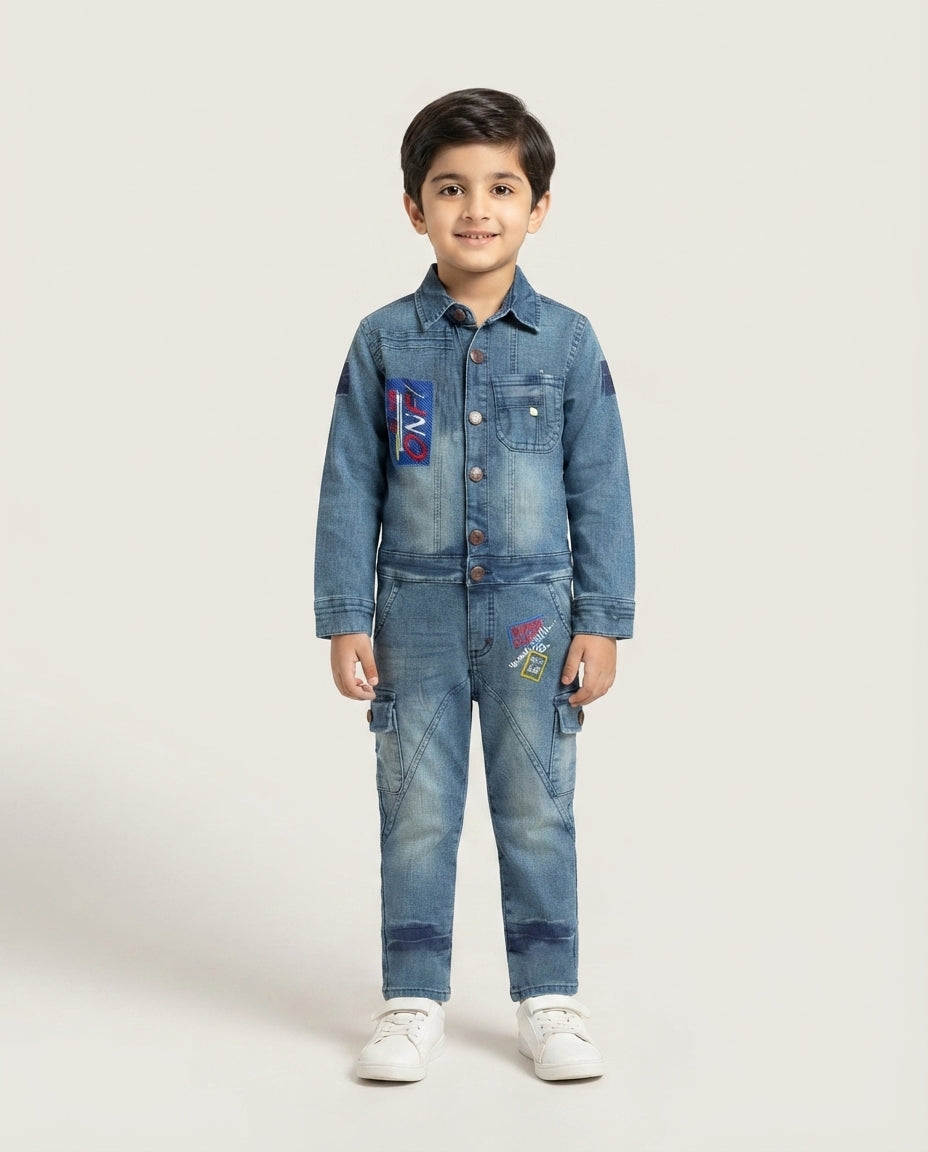 Boys Winter Outfit | W-56 (size 20 to 22)