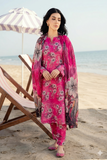 Unstitched 3-Piece Digital Print Lawn Suit B-37