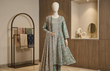 Muznah Printed Lawn Frock Premium Wear | F-30