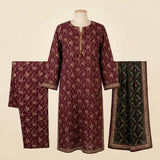 Bin-Saeed 3 Piece Printed Stitched Khaddar | KD-25
