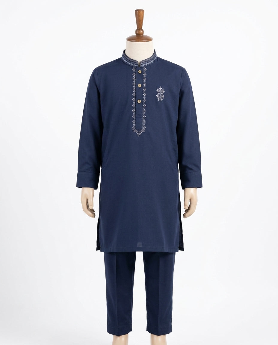 Kids Premium Kurta Trouser Set – Stylish Traditional Outfit for Boys (size 26)