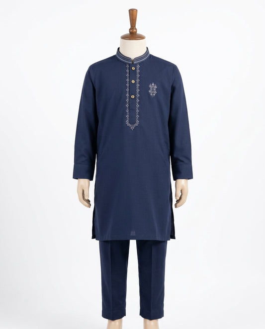 Kids Premium Kurta Trouser Set – Stylish Traditional Outfit for Boys (size 26)