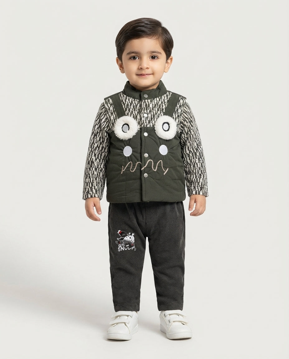 Boys Winter Outfit | W-116 (size 12 to 16)