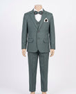 Premium Kids Wedding & Party Wear Formal 3-Piece Pant Coat Suit Set | Size (16 to 24) PC - 08