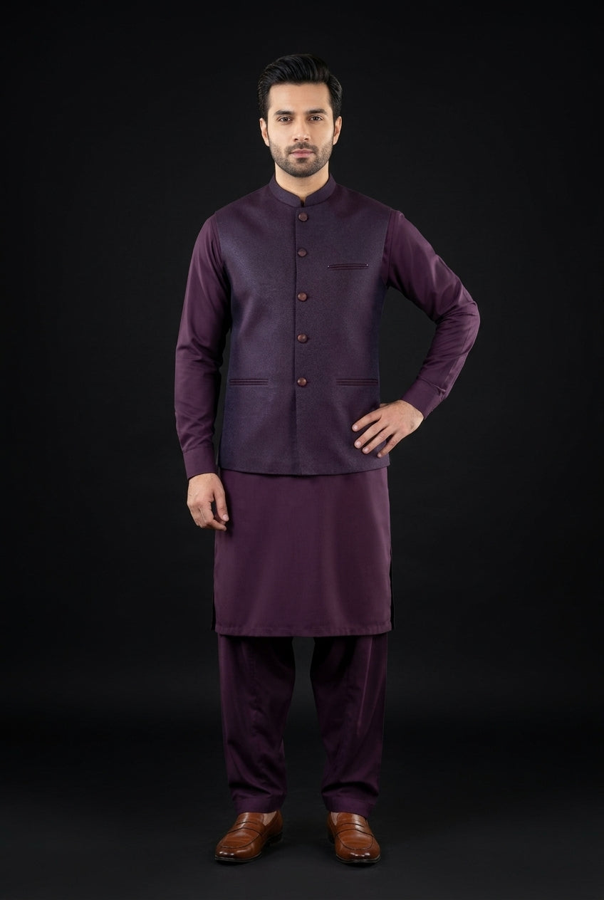 Narkin's Ceremonial Collection - Premium 3 Piece Unstitched Fabric - CC-03
