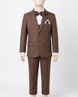 Premium Kids Wedding & Party Wear Formal 3-Piece Pant Coat Suit Set | Size (16 to 24) PC - 07