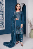 Airjet Fancy Peach Wool Embroidered Suit | Alif Vol-562 (Design - 03)