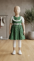 Girls 2 Piece Stitched Frock for 14 August | Sizes 20-26