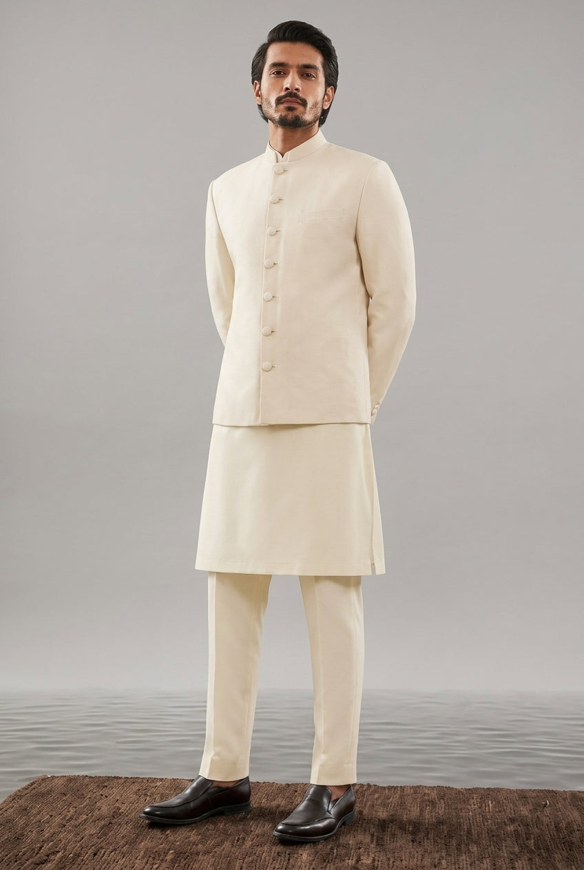 Narkin's The Heritage Edit - Luxury 3 Piece Unstitched Fabric - The 07