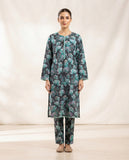 2-Piece Printed Stitched Khaddar Suit k-05