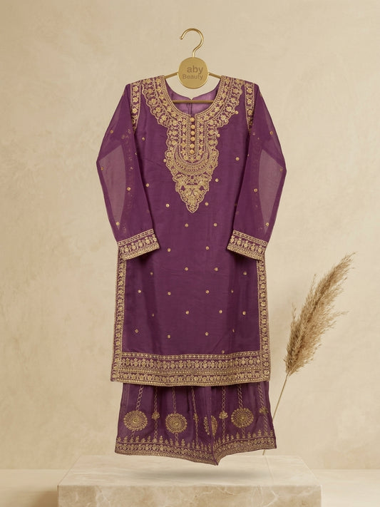 Designer Embroidered Formal Collection | Girls Luxury Festive Wear 3year to 12year