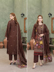 Airjet Fancy Viscose Embroidered Shirt & Bamber Embroidered Dupatta | Alif Vol-551