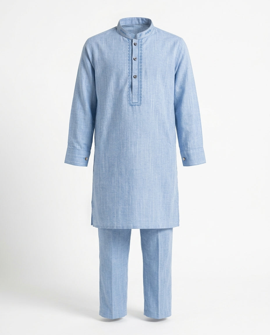 Kids Premium Kurta Trouser Set – Stylish Traditional Outfit for Boys (size 28)