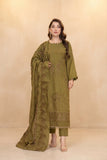 Airjet Fancy Wool Peach Embroidered Suit | Alif Vol-532 (Design - 03)