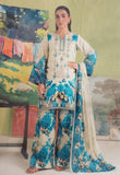 3 Piece Embroidered Linen Suit | L#34