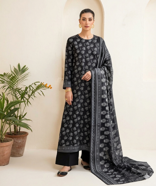 Shah Jahan by Fiza Noor – Black Edition (Design #13)