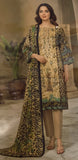 3 Piece Embroidered Linen Suit | L#35