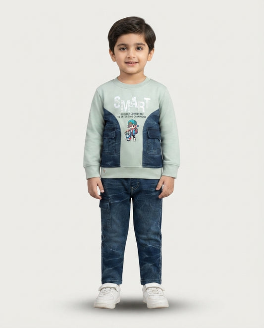 Boys Winter Outfit | W-23 (size 14 to 18)