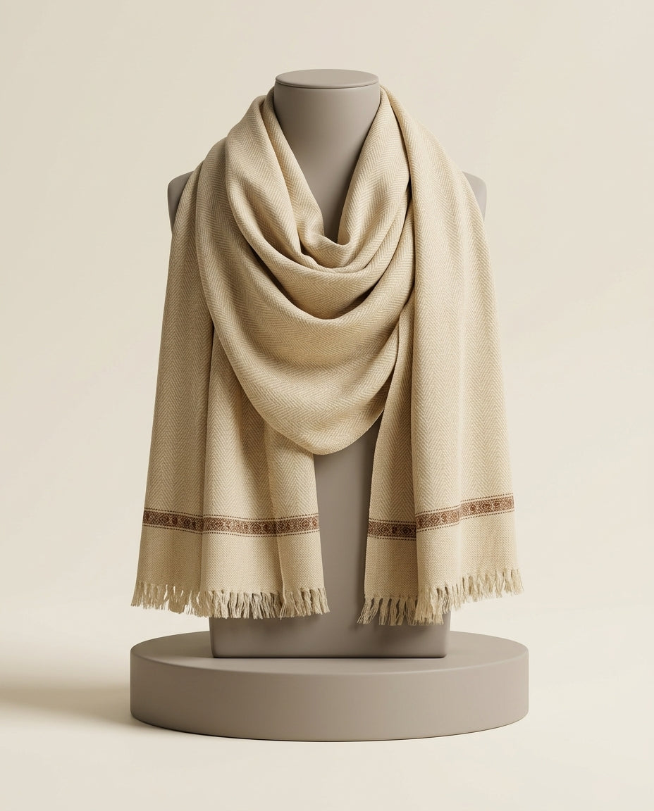 Riwaj Premium Wool Shawl For Men