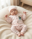 Adorable Newborn Soft Knit 3-Piece Outfit (N#05)