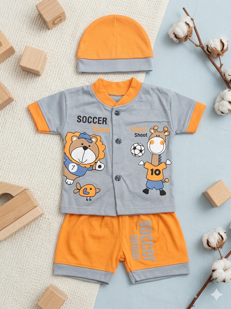 Baby 3 Pcs Set For 1-1.5 year