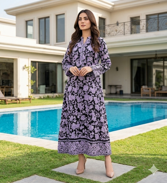 Shah Jahan by Fiza Noor – Black Edition (Design #02)