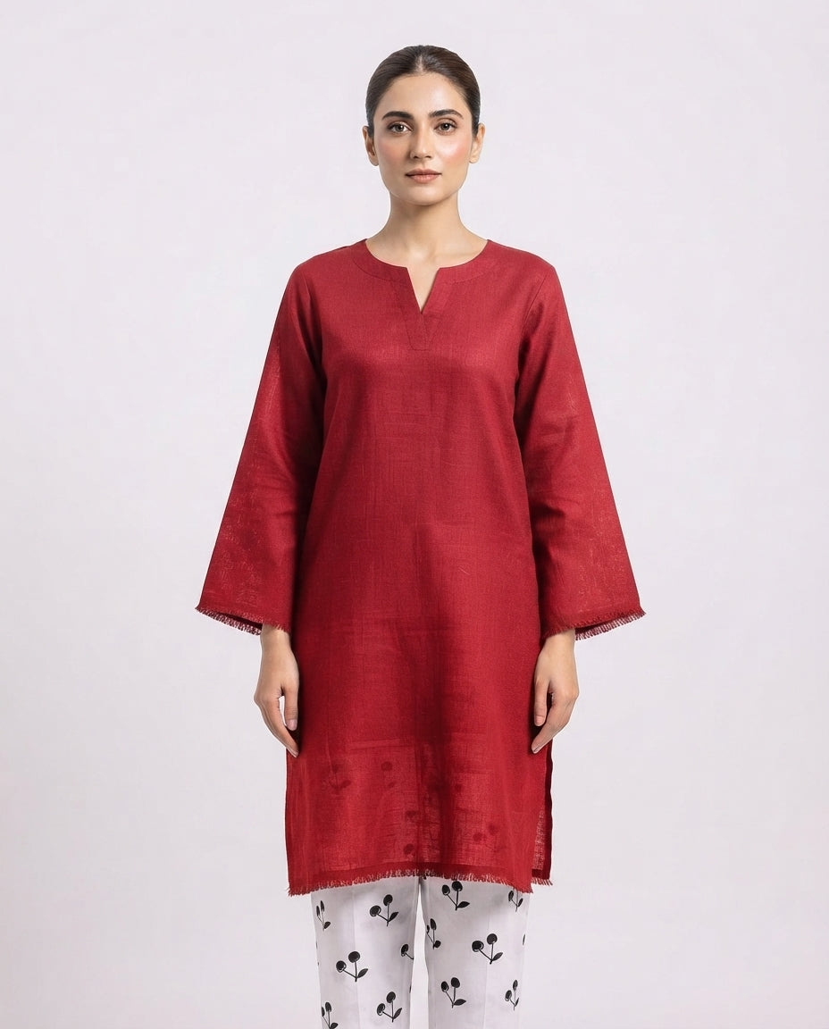 Premium Women's 2 Piece Cotton Stitched Suit – Soft & Comfortable Casual Wear
