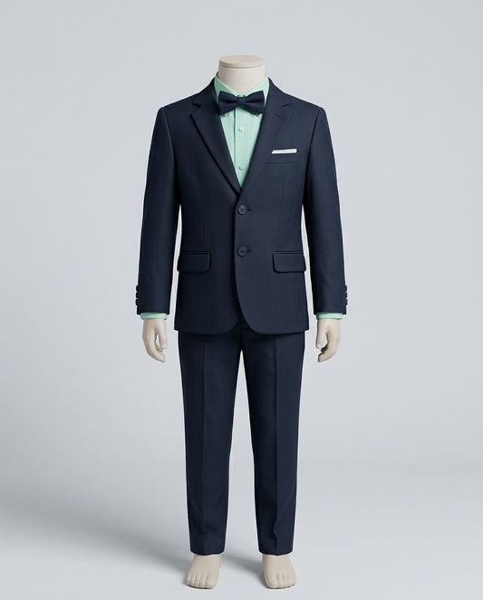 Premium Kids Wedding & Party Wear Formal 3-Piece Pant Coat Suit Set | Size (16 to 24) PC - 04