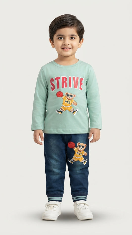Boys Winter Outfit | W-84 (size 4 month to 1 year)