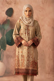Gul e Zarki Embroidered Wool Touch I.T Pashmina 3-Piece Suit - D-02